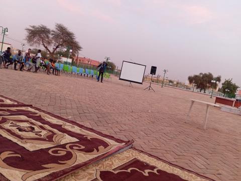 صورة من ساحة الولاية بكيفه تدعم النص اخذتها كاميرة صحيفة كيفه للأنباء من نشاط سابق 