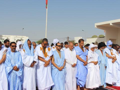 صور من وقائع صلاة عيد الفطر المبارك في كيفه عاصمة ولاية لعصابة 