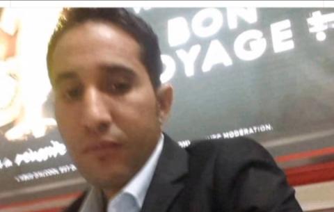 صورة عبد الرحمن ولد الداده المخطوف من قبل عصابة اجرامية في دولة آنغولا