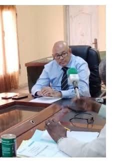 صورة المكلف بمهة بوزارة الداخلية والوالي السابق الإداري المدني احمد ولد محمد محمود ولد الديه 